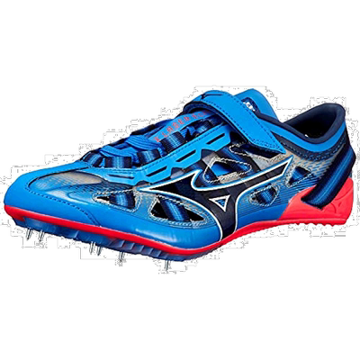 【日本直邮】Mizuno美津浓 X LASER ELITE田径钉鞋 蓝深蓝红 23.0