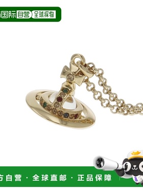 日本直邮Vivienne Westwood 项链全新娇小 ORB YG 项链 63020098-