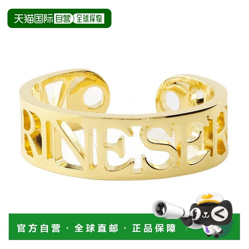 香港直邮MARINE SERRE 女士戒指 UJW057 AW2023 金色 Marine Serr