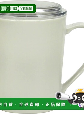 【日本直邮】Celec Teamate 马克杯 约 350 毫升 带盖和茶滤 可放