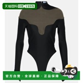 香港直邮Tom 女士 Ford 1h可退 汤姆 福特 剪口连体衣 black黑色