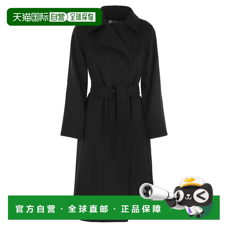 1h可退 香港直邮潮奢 MaxMara 麦斯玛拉 女士 MANUELA 驼色大衣 2