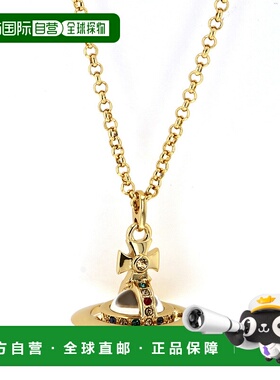 日本直邮Vivienne Westwood 项链全新小 ORB 项链 63020097-R001