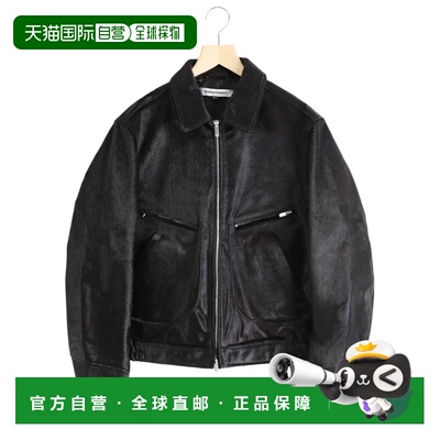 日本直邮NO MAINTENANCE 男装 AERO 高品质牛皮革外套 光泽感 拉