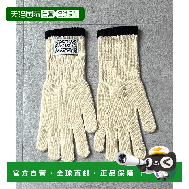 1h可退 日本直邮CPCM 女装 配色线条设计 手套 指尖触控 PGL10525