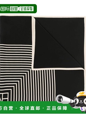 1h可退 香港直邮潮奢 toteme 女士 TOTEME Scarfs 黑色围巾 21185