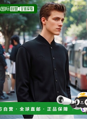 香港直邮GIVENCHY 男士夹克 BM017P4YJ9001 AW2024 黑色