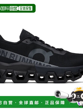 1h可退 香港直邮潮奢 On 男士 黑色 Cloudmonster 2 运动鞋 3ME10
