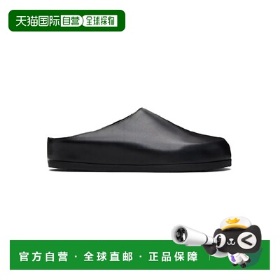 韩国直邮STUDIO NICHOLSON Studio Nicholson 黑色耐磨木屐乐福鞋