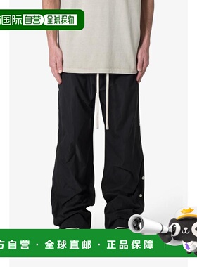 1h可退 【美国直邮】mnml 侧按扣尼龙裤 - 黑色卫裤工装裤休闲裤