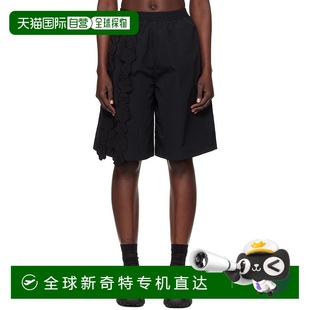 短褲 香港直郵Cecilie 424RTW19003ANGE Angel 黑色 Bahnsen 女士