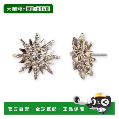 1h可退 【美国直邮】纪梵希Givenchy|水晶星团耳钉