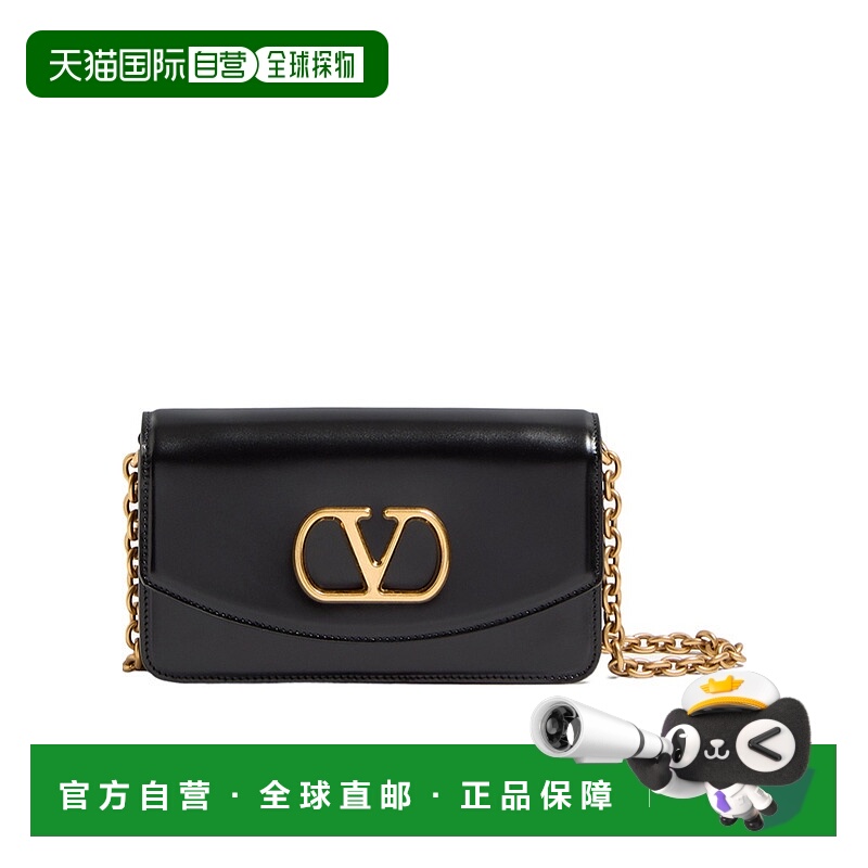 香港直邮Valentino VAIN 亮面小牛皮迷你单肩包 WB0R71GCB