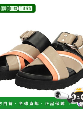 日本直邮PIERRE HARDY 凉鞋 Crossride 平底凉鞋 3.5厘米鞋跟 女