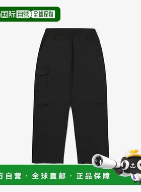 韩国直邮FILA Wheelabajo TQJ FS2WPG3104X-BLK 半宽松梭织长裤