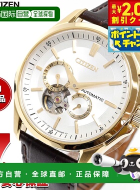 日本直邮西铁城系列机械自动腕表 男士 NP1013-02P 心动系列