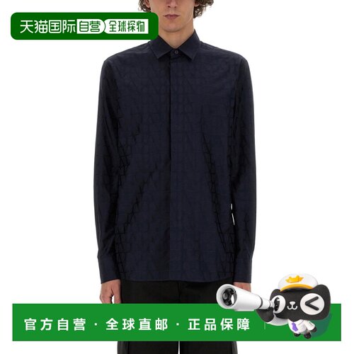 1h可退 香港直邮VALENTINO 男士衬衫 5V3AB7659VCYE6