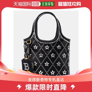 satin 香港直邮潮奢 tote Mini 女士B embellished Army Balmain