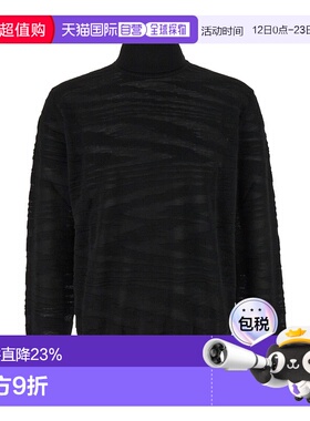 香港直邮Missoni 提花高领针织衫 UC23WN00BK021Z半高领