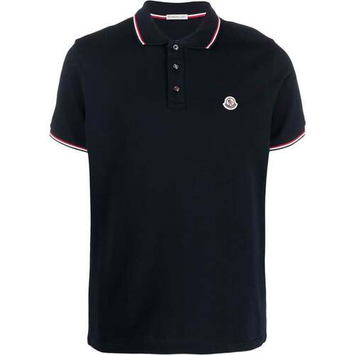 MONCLER 男士POLO衫 8A703008455677X SS2025 蓝色