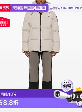 海外直邮CANADA GOOSE加拿大鹅 Crofton男士黑标哑光羽绒服2282MB