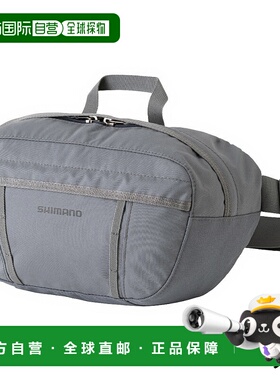 日本直邮Shimano 额外腰包 M 灰色 BW-001V