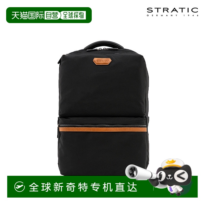 韓國直郵stratic 通用 雙肩包牛皮休閑背包
