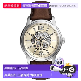 自营Fossil Men's Heritage Beige Dial Watch - beige 美国奥莱