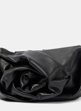 潮奢 Burberry 巴宝莉 女士 Rose leather clutch 手拿包 001302