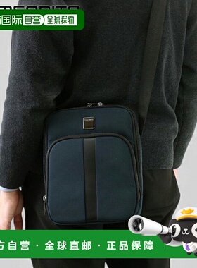 日本直邮Samsonite Sac 方形单肩包蓝色男女士