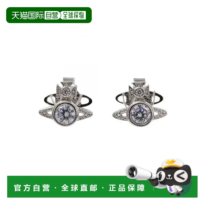 日本直邮中古Vivienne Westwood薇薇安女S级99新earrings耳环耳夹