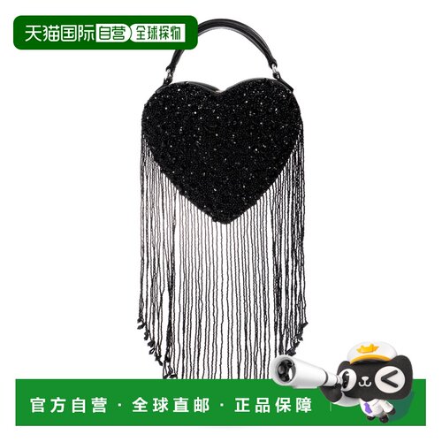 香港直邮MOSCHINO 女士手提包 MC4232PP0NOA400A CO 黑色 心形手