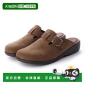 日本直邮 橡木色 Italico Rakuchin Sabo 日本制造 Clog 凉鞋