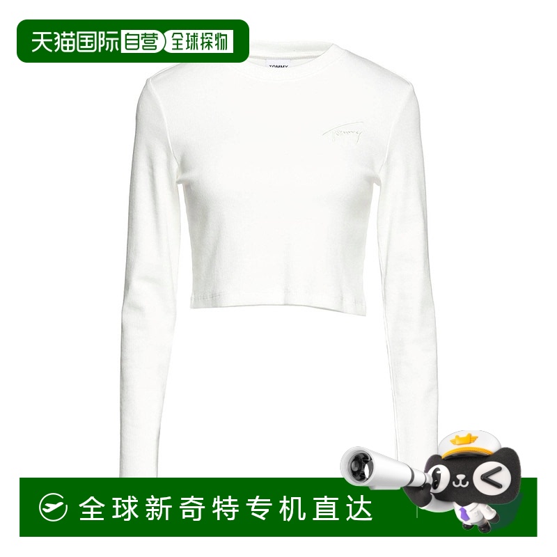 香港直邮潮奢 Tommy Hilfiger 汤米 希尔费格 女士 基础款T恤