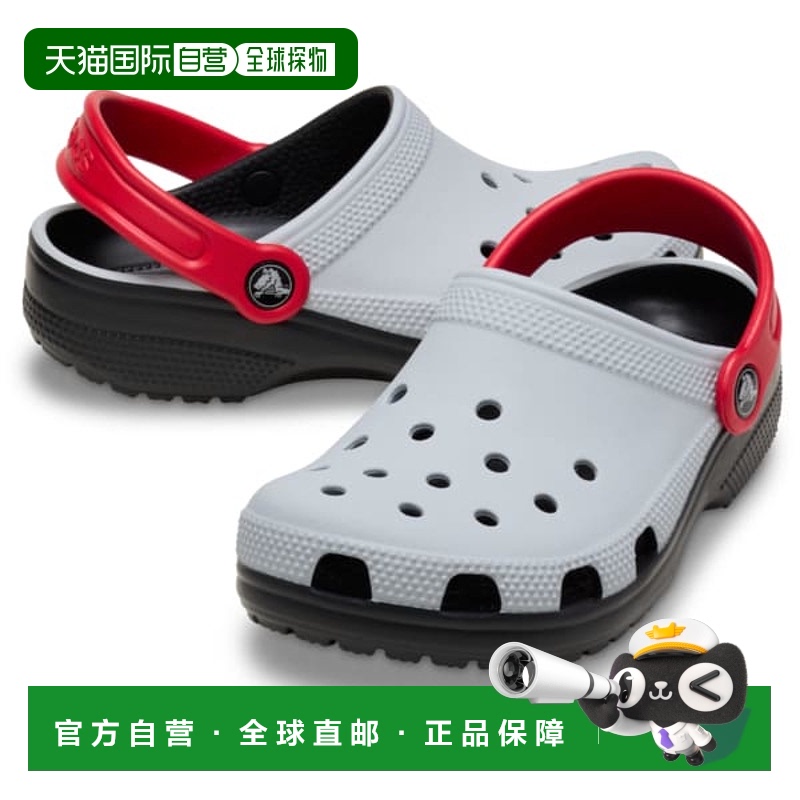 韩国直邮crocs 经典复古运动木屐儿童幻影 211258-1NM拖鞋洞洞鞋