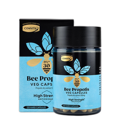 Comvita Bee Propolis PFL30 Veg Capsules 200mg 120 caps Comvi