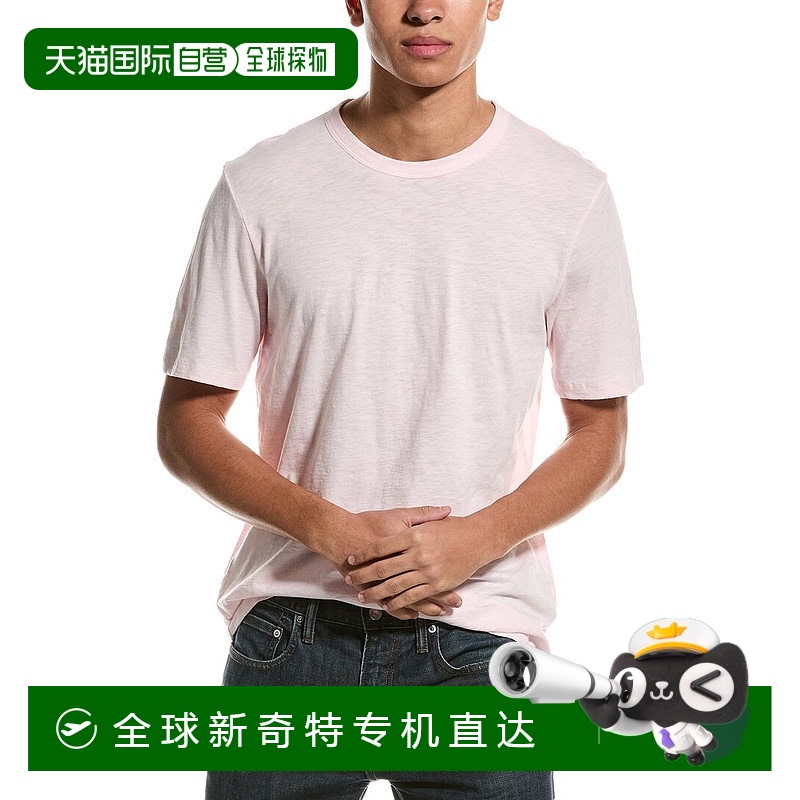 自营 Theory Essential T 恤 - 粉色 【美国奥莱】直发