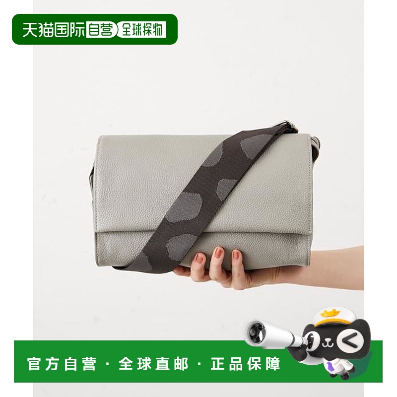 1h可退 日本直邮官方授权 ear PAPILLONNER 印花宽肩带斜挎包 男