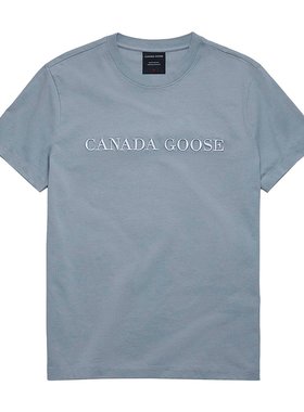 CANADA GOOSE Logo刺绣T恤上衣1420M21755男