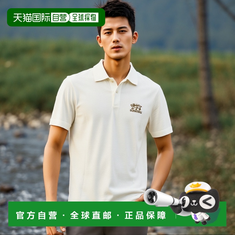 1h可退 香港直邮BURBERRY 男士T恤 8104858B7078 SS2025 白色 SP2