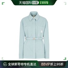 Fendi 芬迪 女士 FF搭扣腰带牛仔外套 FLF677AOE7 香港直邮潮奢