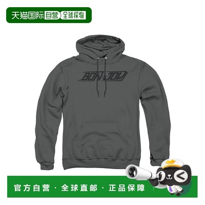 自营 gildanBon Jovi New Logo Adult Pull Over Hoodie - charco