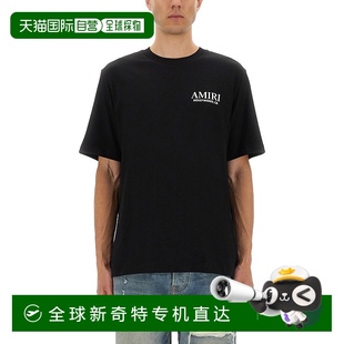欧洲直邮amiri 上装 1h可退 男士 透气舒适百搭小 T恤正品 高档时尚