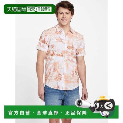 自营guessErmanno Printed Shirt - infinite sunset 美国奥莱直