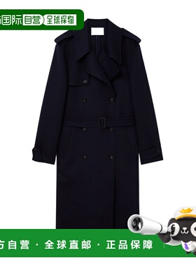 香港直邮Stella McCartney 双排扣束带风衣 660124SPB05