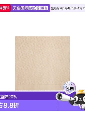 1h可退 香港直邮Fendi 芬迪 女士 FF 披肩 FXT246AUM4 grey灰色