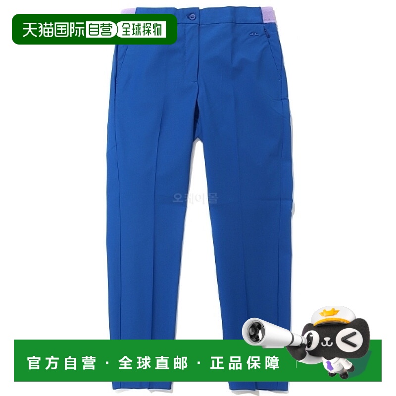 韩国直邮J．Lindeberg金 林德伯格休闲裤女款蓝色长裤舒适时尚