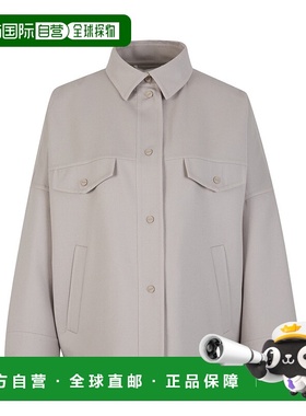 香港直邮HERNO 女士西服 GI000238D390011985 SS2024 灰色 长袖休