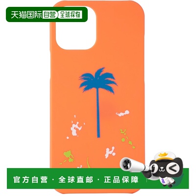 1h可退 香港直邮Palm Angels 棕榈天使 女士 橙色 Palm Tree iPho