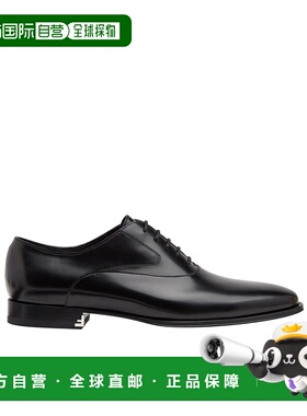 香港直邮FENDI 男士商务正装鞋 7L1710NA7F0QA1 SS2025 黑色 系带